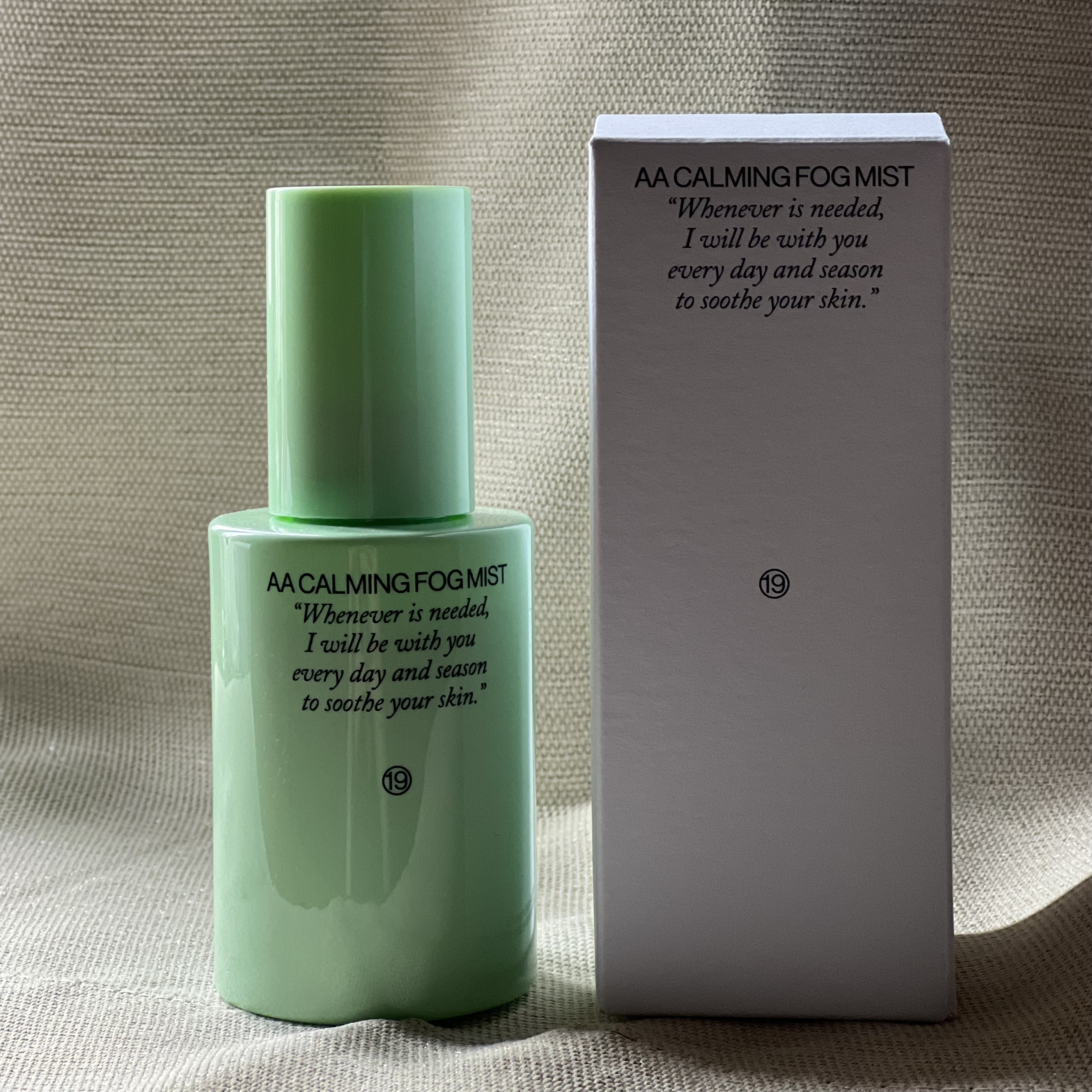  AA CALMING FOG MIST/Shangpree/ミスト状化粧水を使ったクチコミ（1枚目）