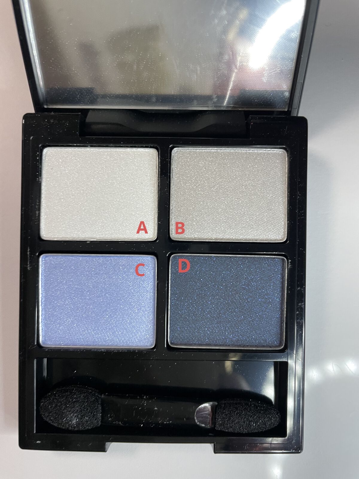 シャドウフォーアイズ SD-3 ビーナスブルー/Witch's Pouch/アイシャドウパレットを使ったクチコミ（1枚目）