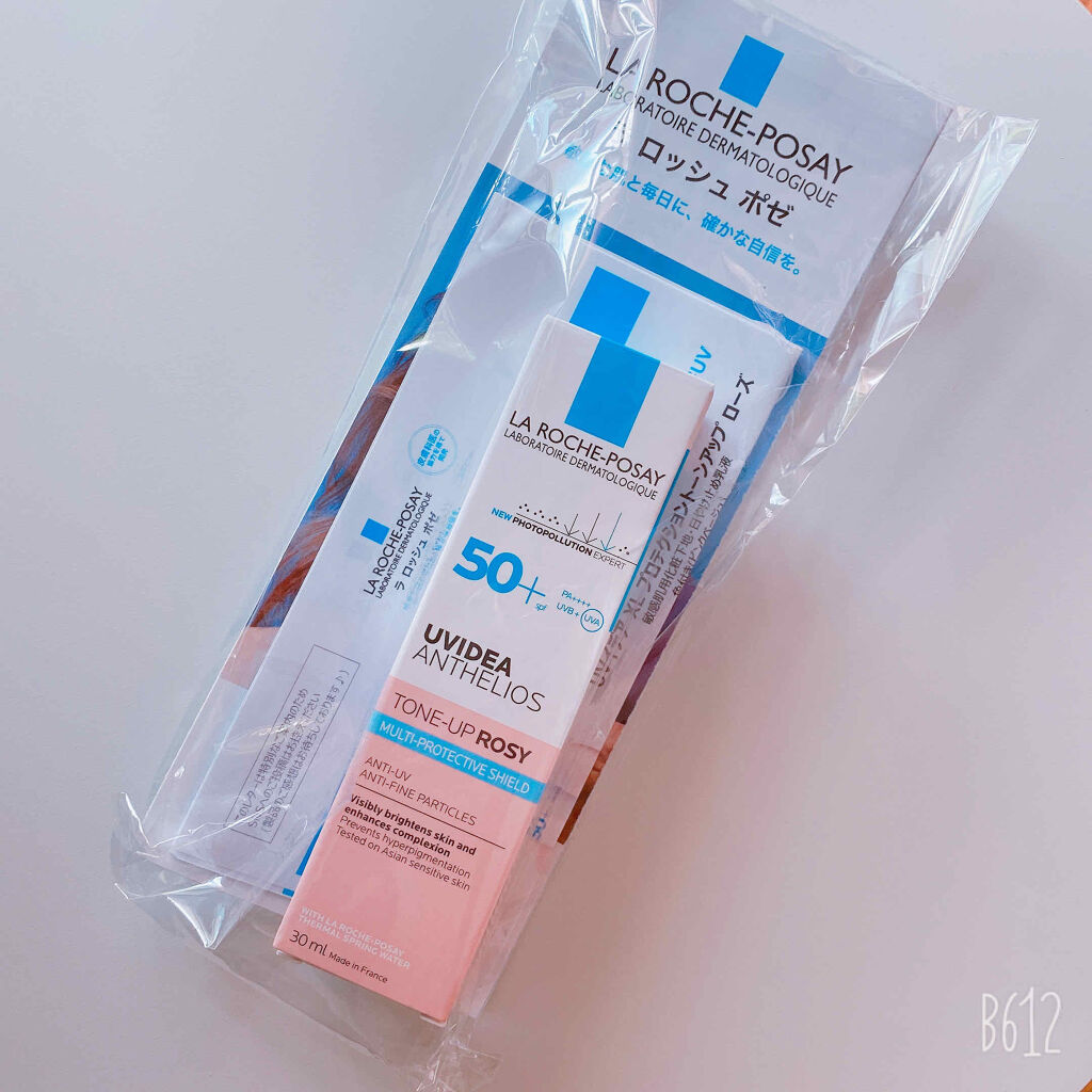 UVイデア XL プロテクショントーンアップ ローズ/ラ ロッシュ ポゼ/日焼け止めクリームを使ったクチコミ（1枚目）