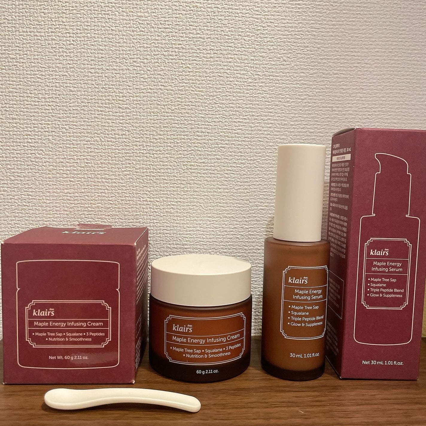 メープルエナジーインフュージングセラム/Klairs/美容液を使ったクチコミ(1枚目)