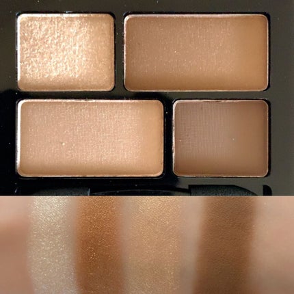 リラクシーアイシャドウ/GENE TOKYO/アイシャドウパレットを使ったクチコミ(3枚目)