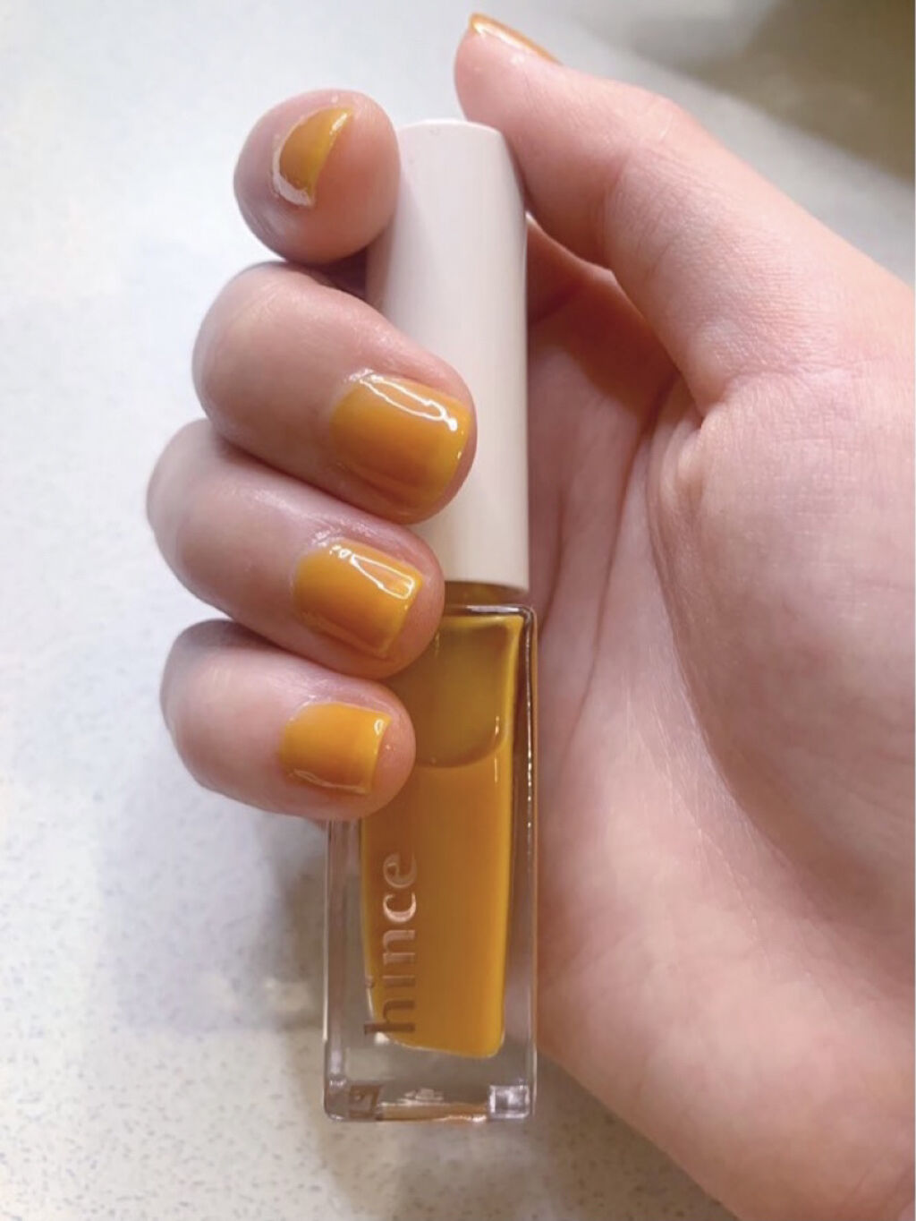 グロウアップネイルカラー/hince/マニキュアを使ったクチコミ（2枚目）