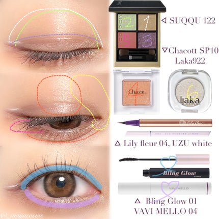 シグニチャー カラー アイズ/SUQQU/アイシャドウパレットを使ったクチコミ(2枚目)