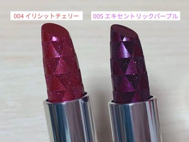 MAKE UP FOR EVER ルージュアーティスト メタリックのクチコミ「MAKE UP FOR EVER
ルージュアーティスト メタリック
004 イリシットチェリー.....」（2枚目）