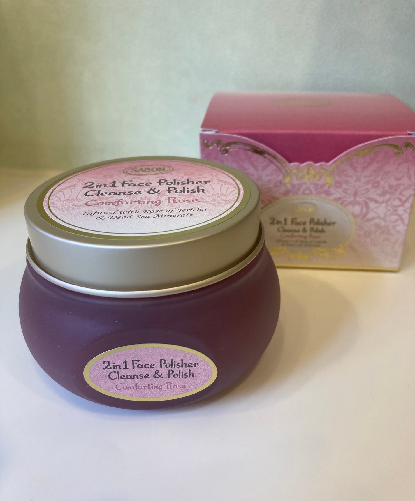 フェイスポリッシャー コンフォーティング・ローズ/SABON/スクラブ・ゴマージュを使ったクチコミ(1枚目)