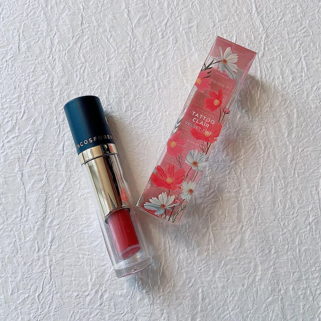 タトゥーベルベットティント/フォレンコス/リップティントを使ったクチコミ(1枚目)