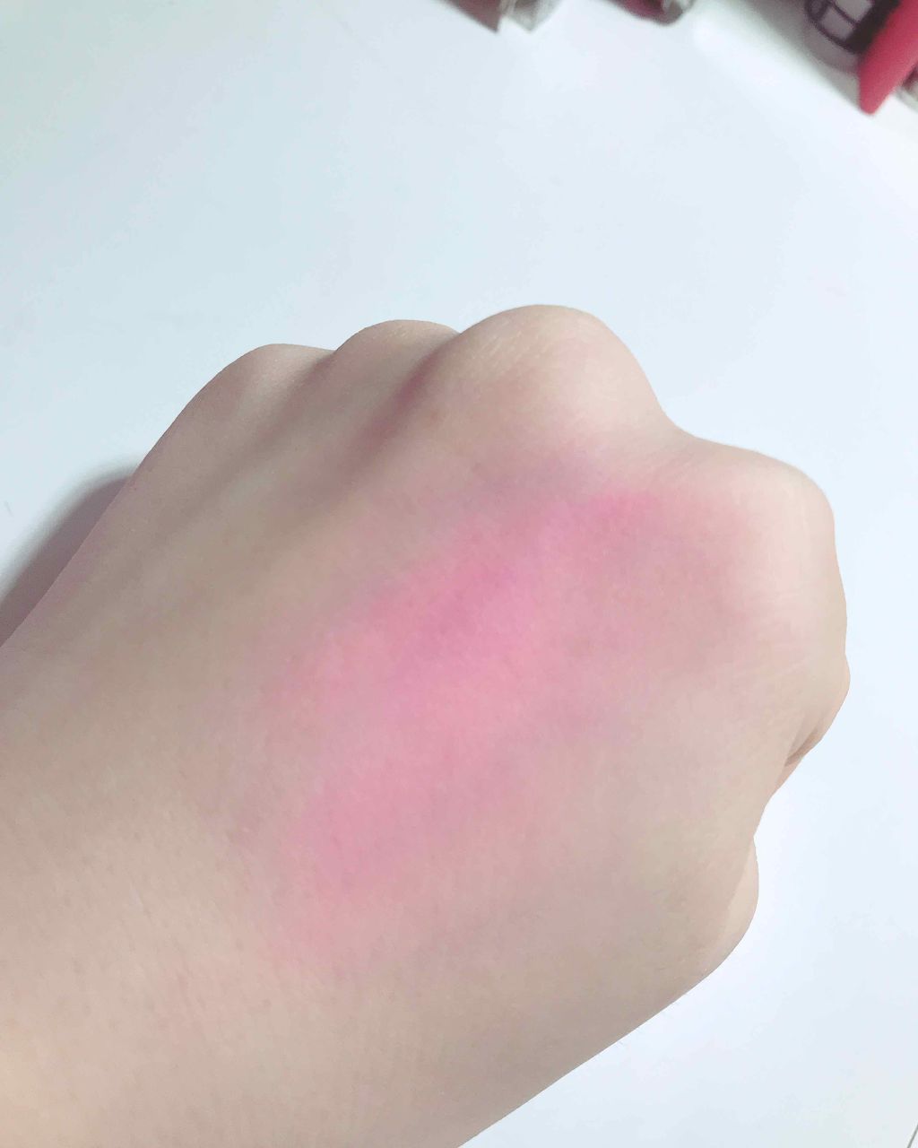 シュガーボールクッションブラッシャー/ARITAUM/ジェル・クリームチークを使ったクチコミ(2枚目)