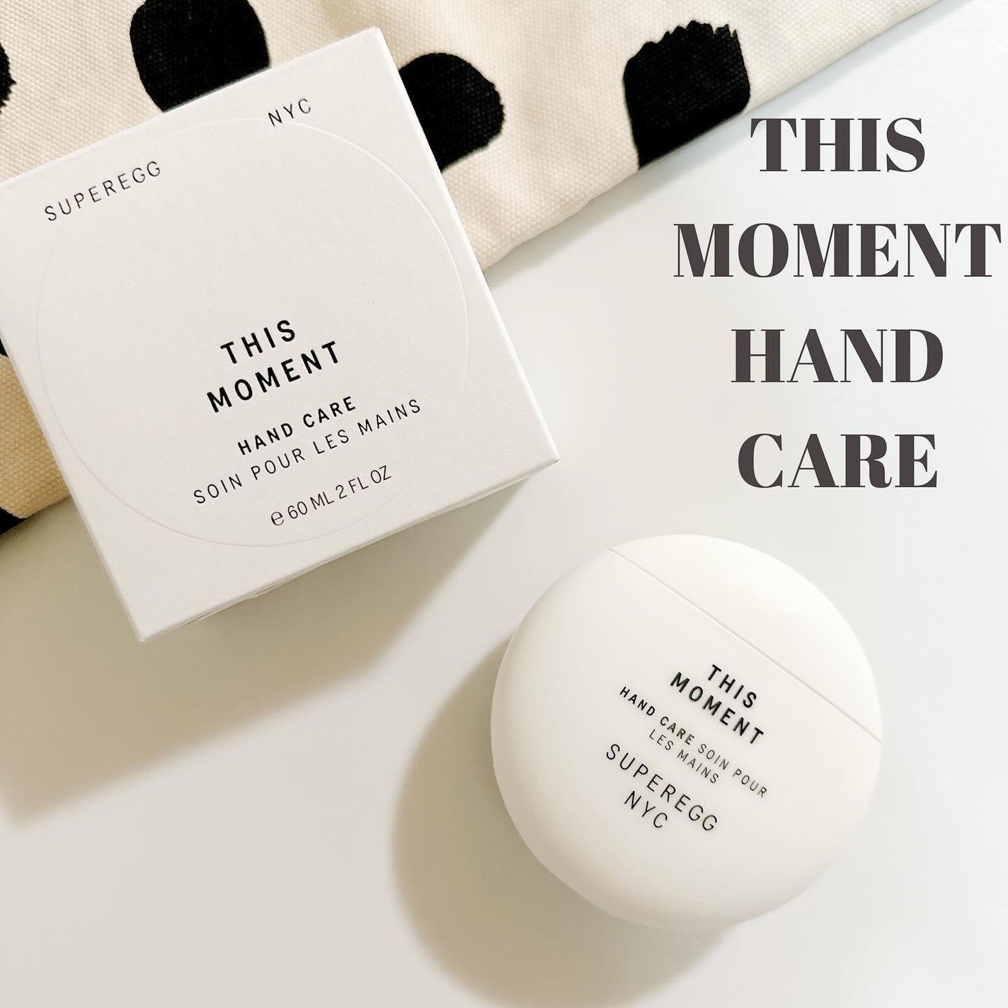 ディス モーメント ハンドケア/SUPEREGG /ハンドクリームを使ったクチコミ(1枚目)