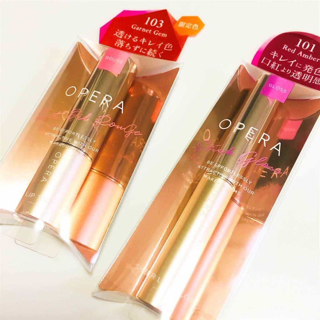 オペラ シアーリップカラー RN/OPERA/リップグロスを使ったクチコミ（1枚目）
