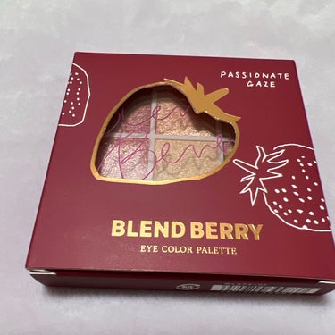 オーラクリエイション 102 ザクロ＆シュガリーピンク(限定カラー)/BLEND BERRY/アイシャドウパレットを使ったクチコミ（2枚目）