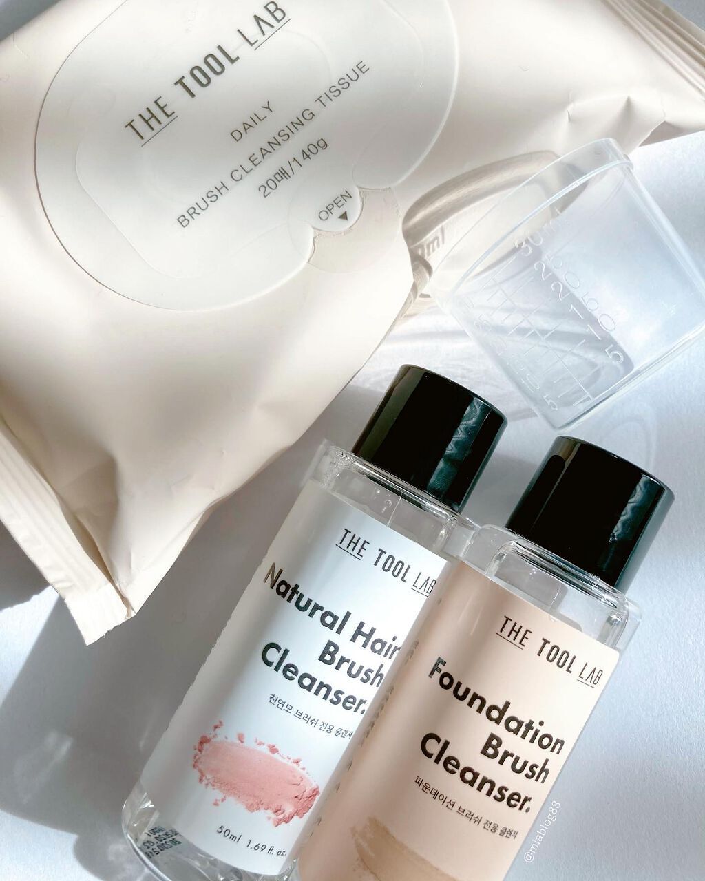 ブラシクレンジングシート/THE TOOL LAB/その他化粧小物を使ったクチコミ（1枚目）