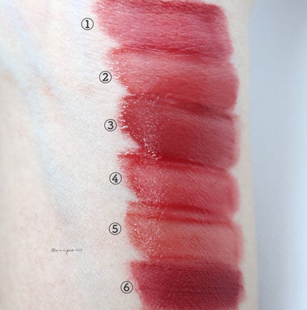 ジューシーラスティングティント/rom&nd/リップティントを使ったクチコミ(9枚目)