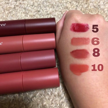 ビビッドコットン インクティント 5/innisfree/口紅を使ったクチコミ（2枚目）