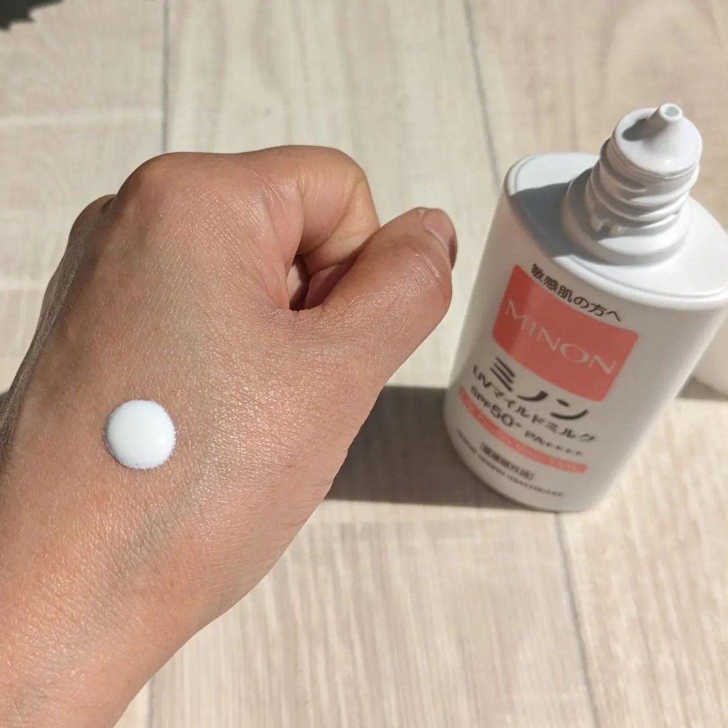 ミノンUVマイルドミルク/ミノン/日焼け止めミルクを使ったクチコミ（2枚目）