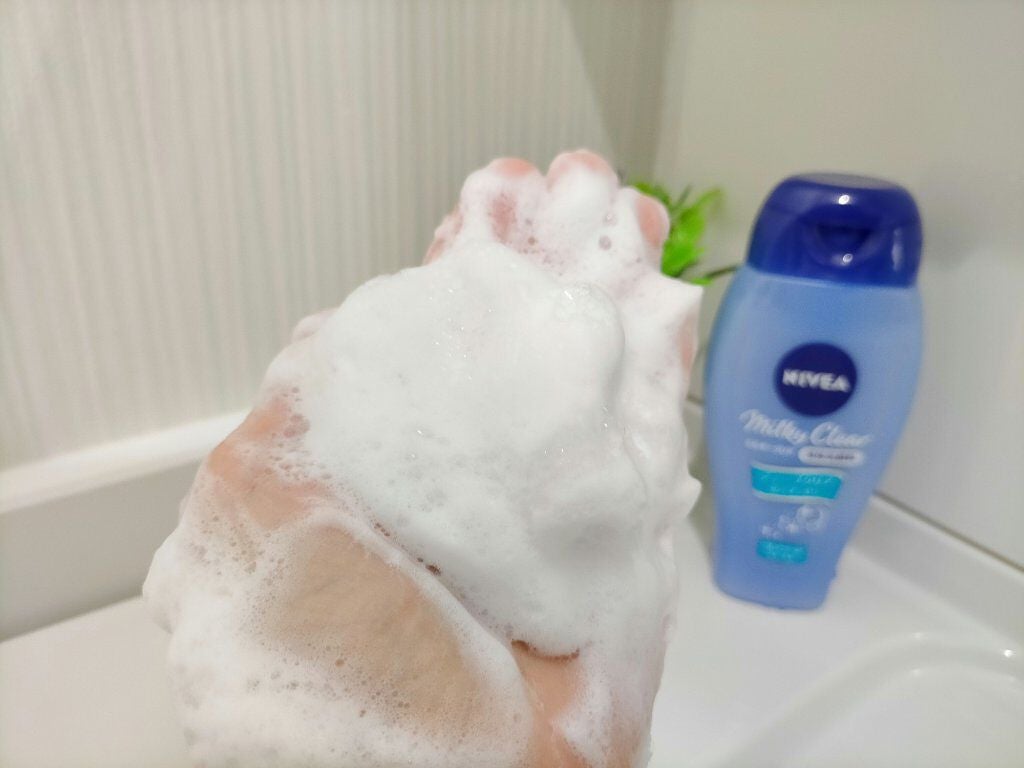 ニベア ミルキークリア洗顔料 ディープクリア/ニベア/洗顔フォームを使ったクチコミ(3枚目)