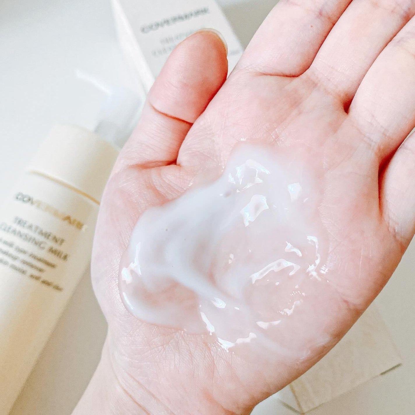 トリートメント クレンジング ミルク/COVERMARK/ミルククレンジングを使ったクチコミ(3枚目)