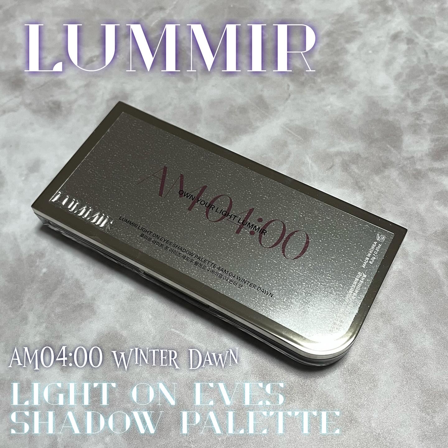 ライトオンアイズシャドウパレット/ルミル/アイシャドウパレットを使ったクチコミ（1枚目）