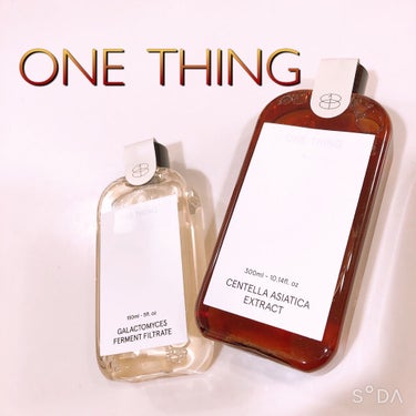 ツボクサ化粧水/ONE THING/化粧水を使ったクチコミ（1枚目）