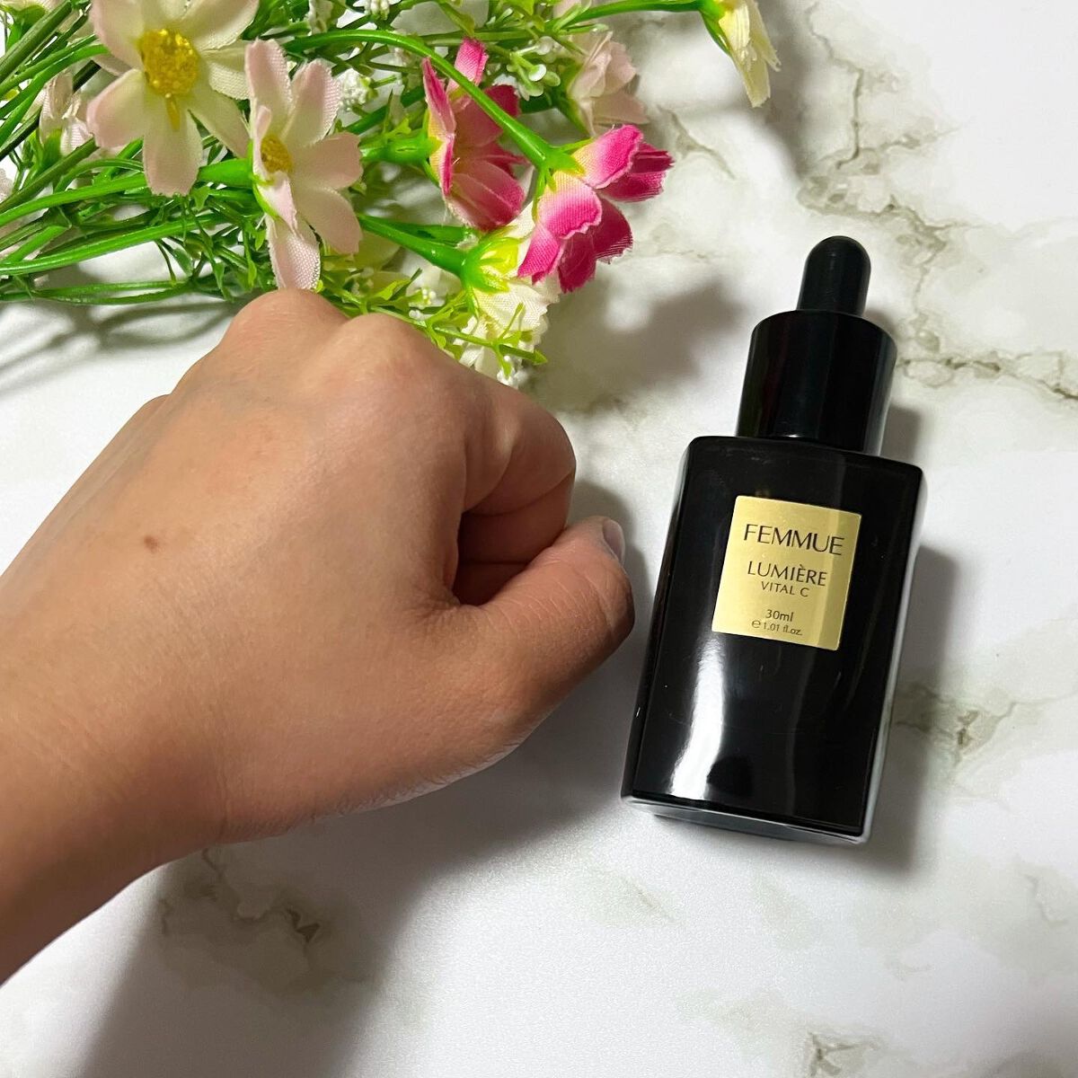ルミエール ヴァイタルC/FEMMUE/ブースター・導入液を使ったクチコミ(4枚目)
