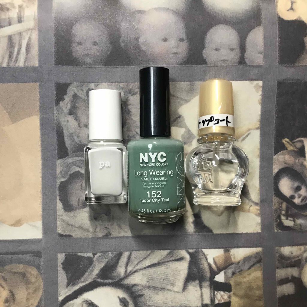 ガラスドロップジェルコート/MAJOLICA MAJORCA/ネイルトップコートを使ったクチコミ（2枚目）