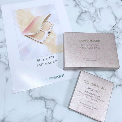 シルキー フィット/COVERMARK/パウダーファンデーションを使ったクチコミ(1枚目)