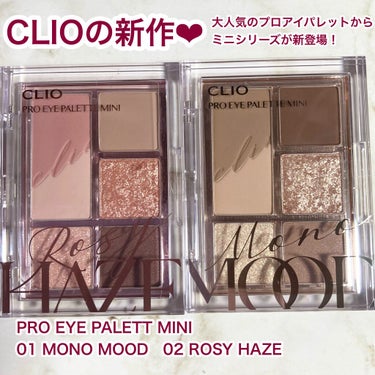 プロ アイパレット ミニ/CLIO/アイシャドウパレットを使ったクチコミ（1枚目）