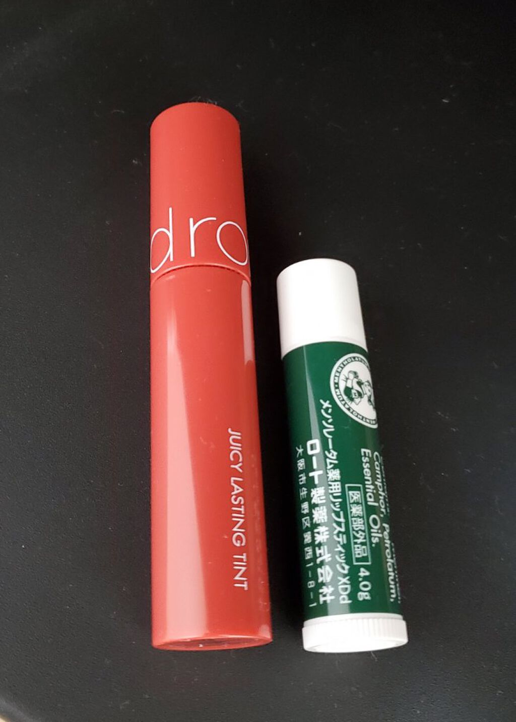 ジューシーラスティングティント/rom&nd/リップティントを使ったクチコミ（3枚目）