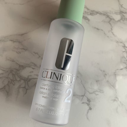 クラリファイング ローション 2/CLINIQUE/拭き取り化粧水を使ったクチコミ(1枚目)
