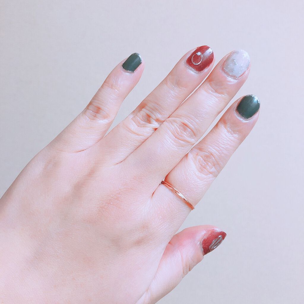 ネイルホリック パステルスノー WT051/ネイルホリック/マニキュアを使ったクチコミ（2枚目）