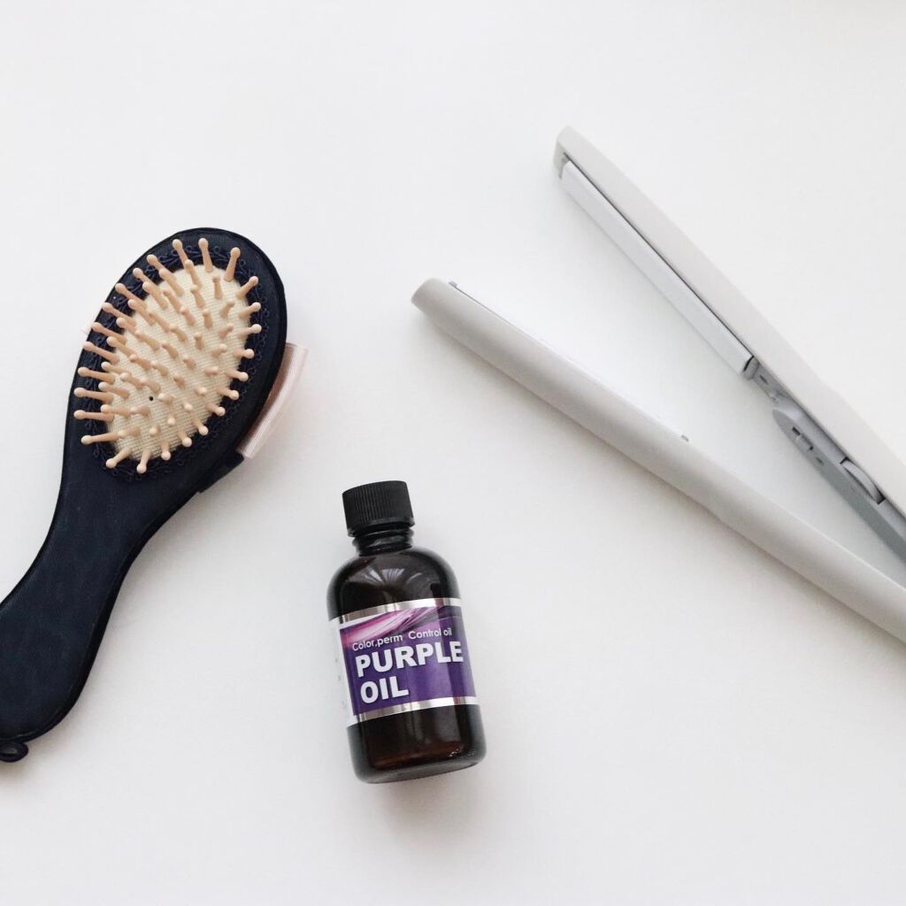 PBパープルオイル/プレビュート/ヘアオイルを使ったクチコミ(8枚目)