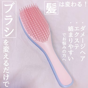 ザ・ウェットディタングラー/TANGLE TEEZER/ヘアブラシを使ったクチコミ（1枚目）