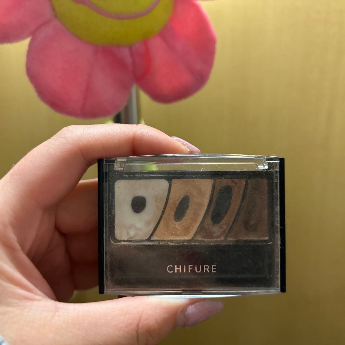 グラデーション アイシャドウ/ちふれ/アイシャドウパレットを使ったクチコミ(1枚目)