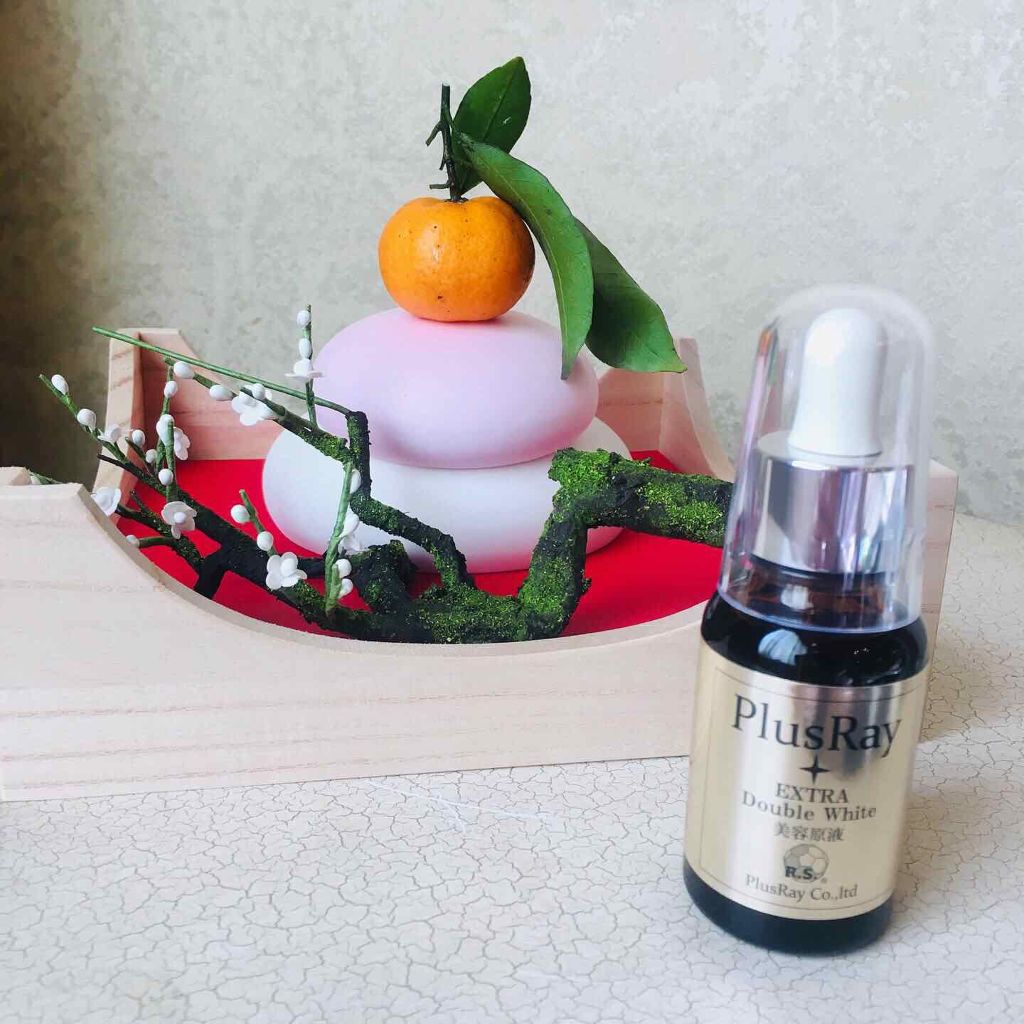 エクストラダブルホワイト美容原液/PlusRay/美容液を使ったクチコミ(1枚目)