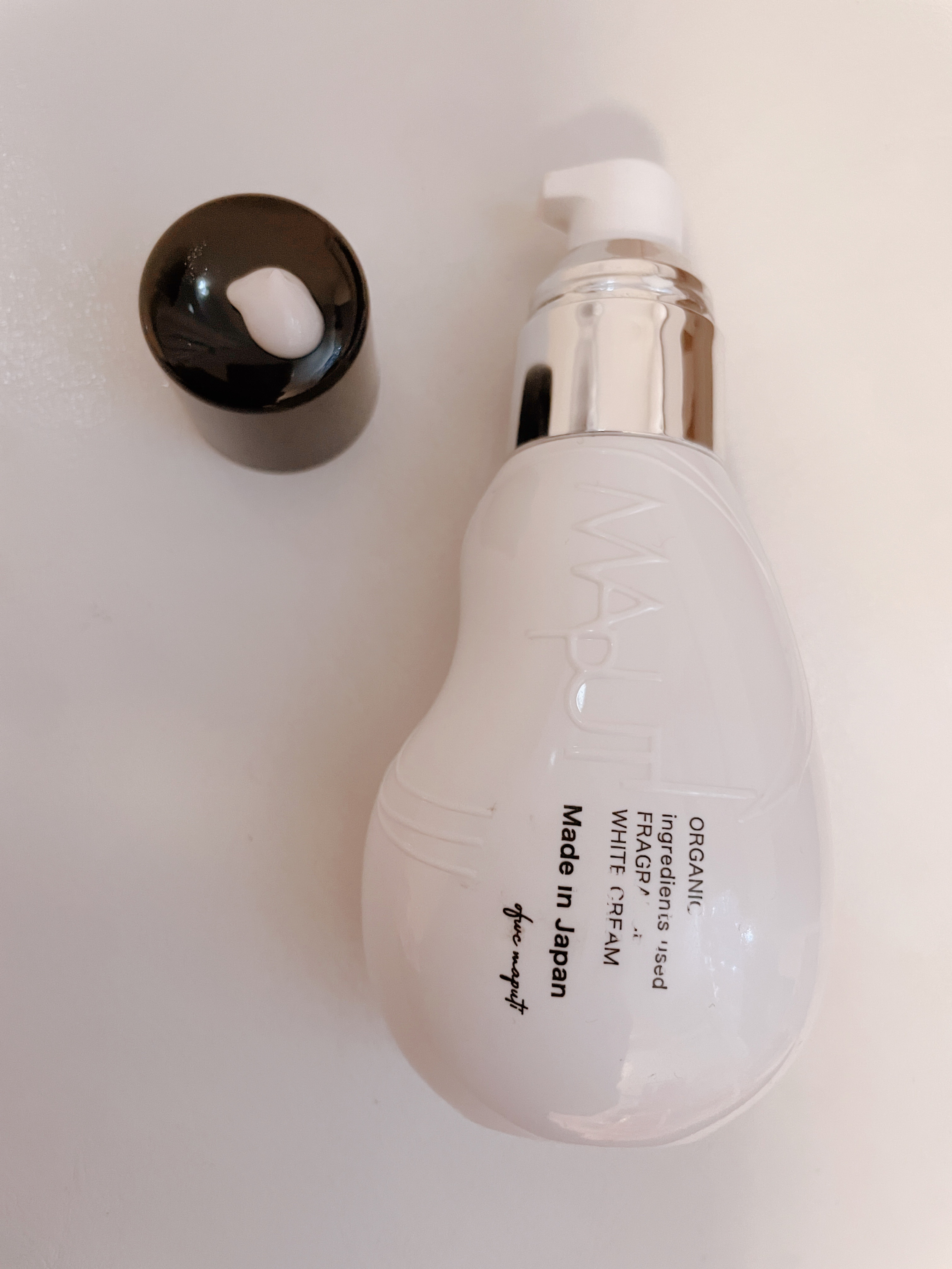 オーガニックフレグランスホワイトクリーム/MAPUTI/デリケートゾーンケアを使ったクチコミ（1枚目）