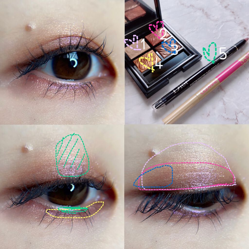 フラロッソ インテンソ アイシャドウ/アスタリフト/アイシャドウパレットを使ったクチコミ(5枚目)