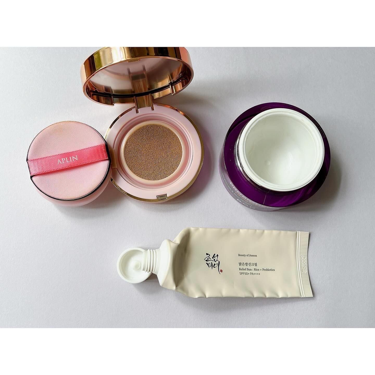 ピンクティーツリーカバーアップグロウクッション/APLIN/クッションファンデーションを使ったクチコミ（3枚目）