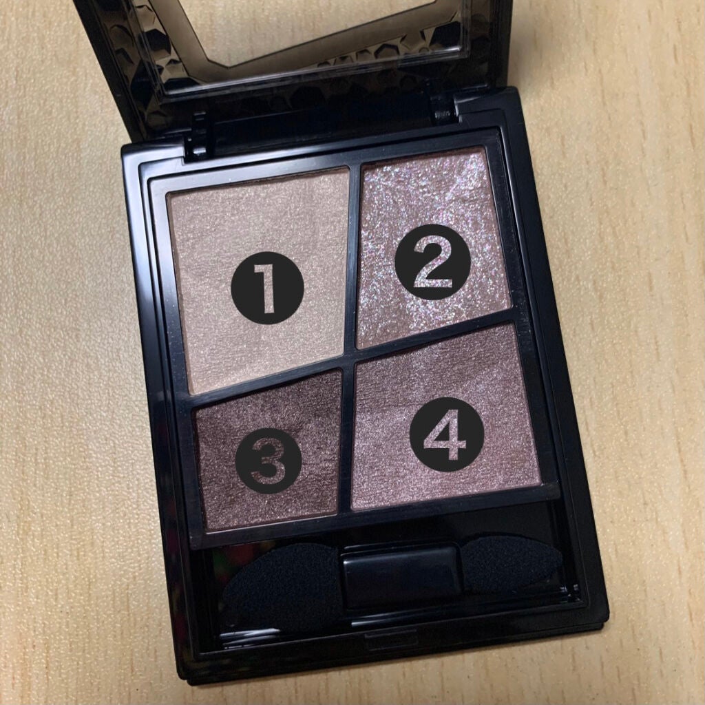 ジェミィリッチ アイズ/Visée/アイシャドウパレットを使ったクチコミ(2枚目)