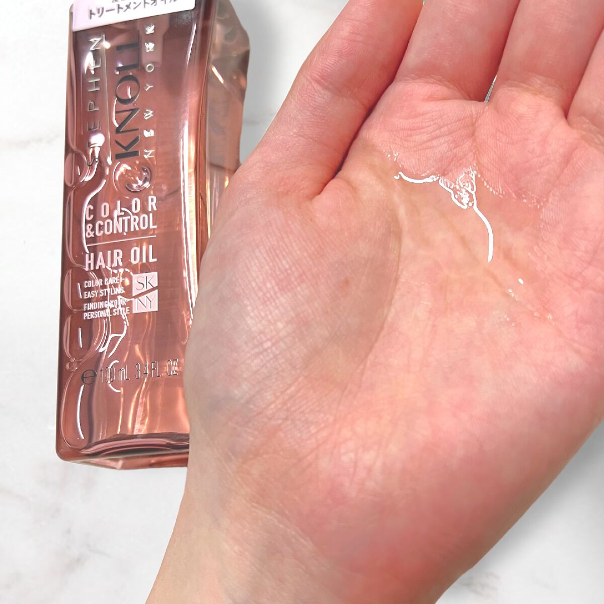 リペアコントロール ヘアオイル W/スティーブンノル ニューヨーク/ヘアオイルを使ったクチコミ(2枚目)