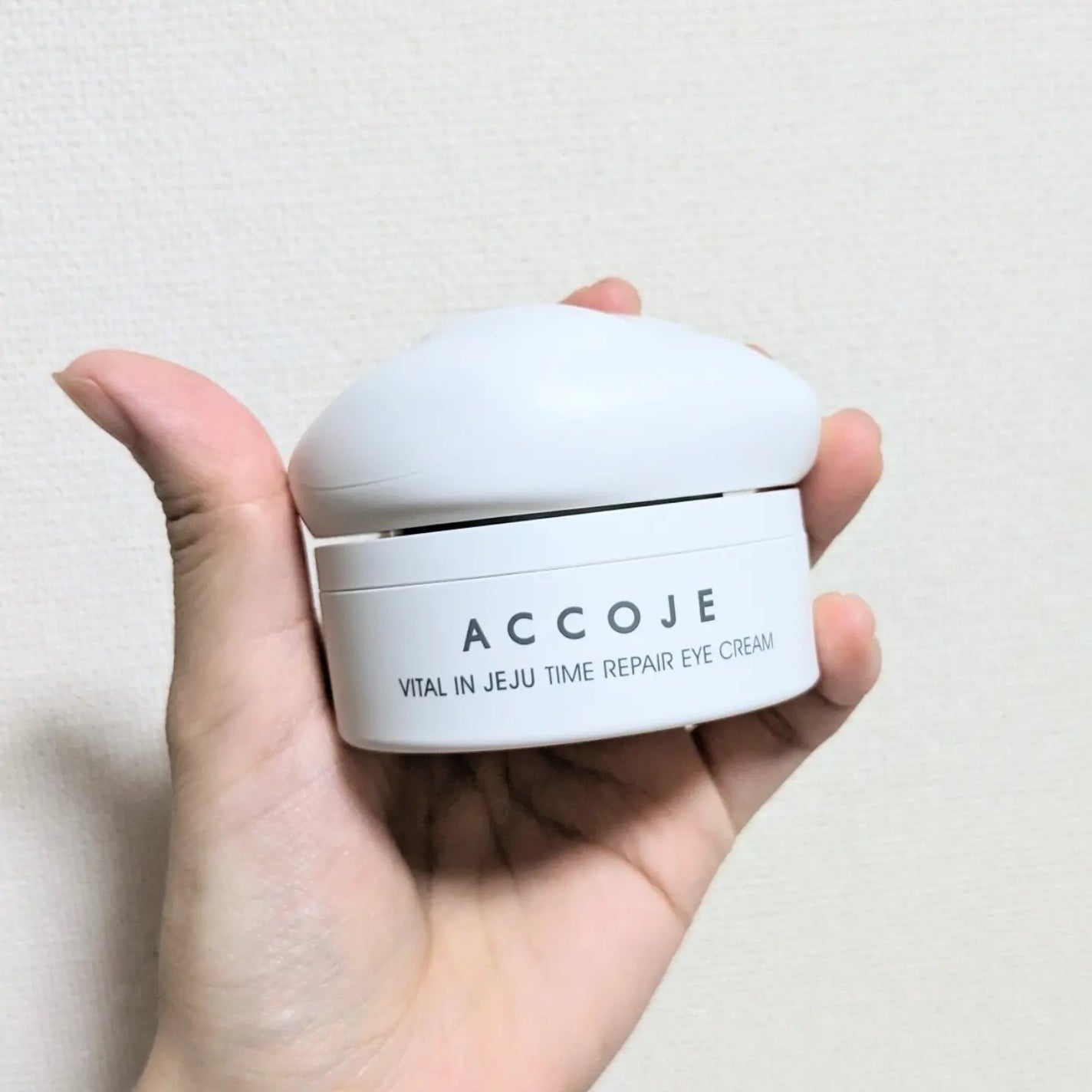 バイタル イン ジェジュ タイム リペア アイクリーム/ACCOJE/アイケア・アイクリームを使ったクチコミ(2枚目)