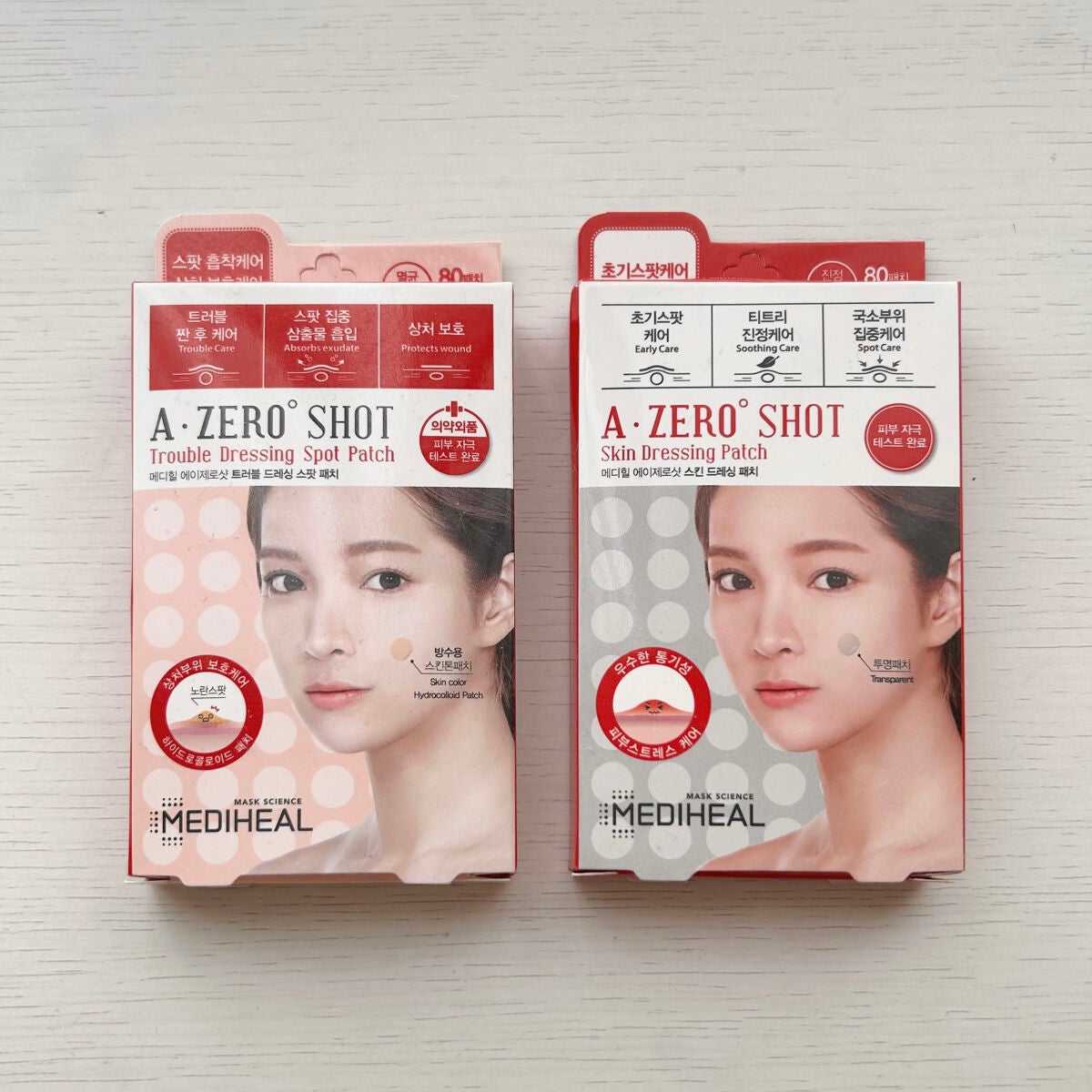 A-zero Shot Trouble Dressing Spot Patch/MEDIHEAL/シートマスク・パックを使ったクチコミ(1枚目)