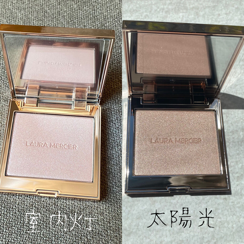 ローズグロウ イルミネーター /ローラ メルシエ/プレストパウダーを使ったクチコミ（3枚目）