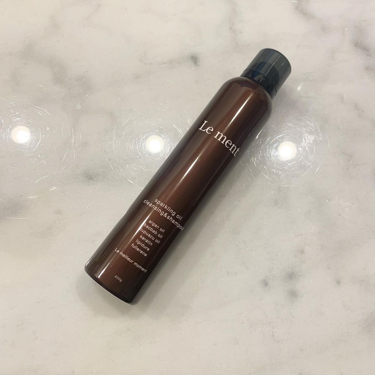 ルメント スパークリングオイル クレンジング&シャンプー/Le ment/市販シャンプーを使ったクチコミ(1枚目)