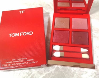 アイ カラー クォード/TOM FORD BEAUTY/パウダーアイシャドウを使ったクチコミ（1枚目）