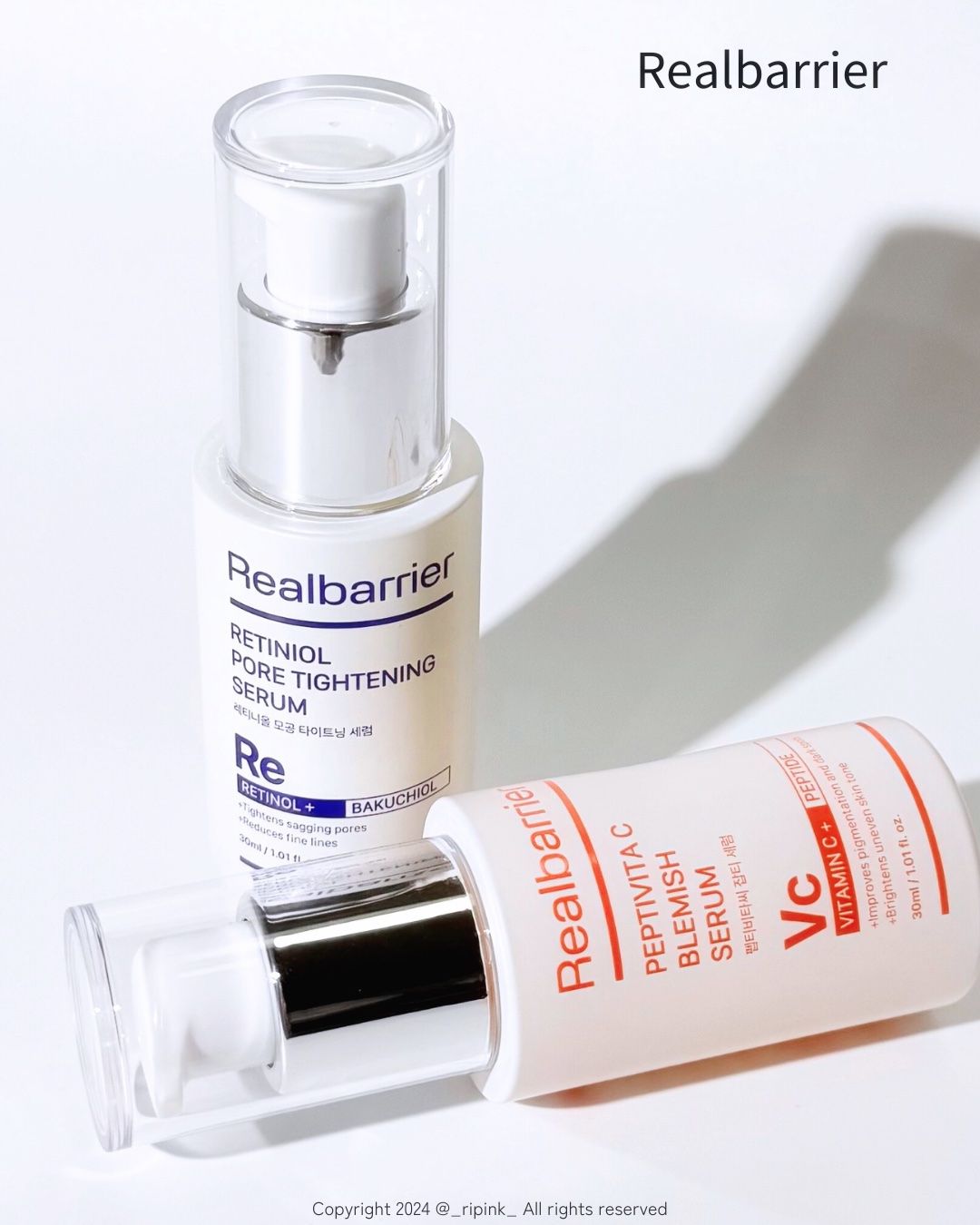 レチ二オールポアタイトニングセラム/Real Barrier/美容液を使ったクチコミ（1枚目）