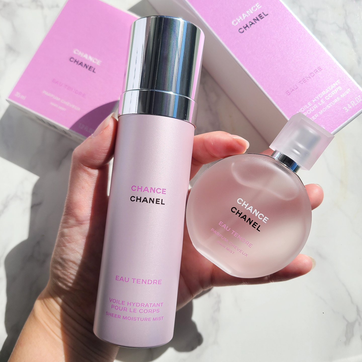 チャンス オー タンドゥル モイスチャー ミスト/CHANEL/香水(レディース)を使ったクチコミ（1枚目）