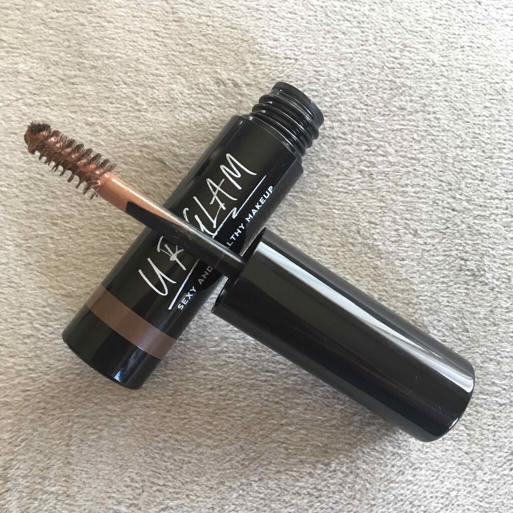 URGLAM　EYEBROW MASCARA a（アイブロウマスカラa） ピンクブラウン/U R GLAM/眉マスカラを使ったクチコミ（2枚目）