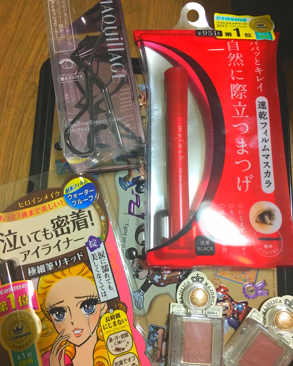 シャドーカスタマイズ/MAJOLICA MAJORCA/単色アイシャドウを使ったクチコミ（1枚目）