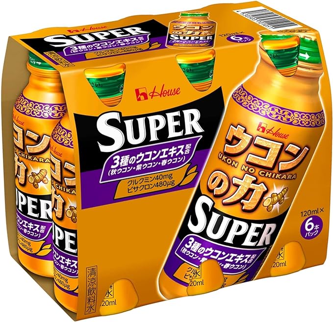 ウコンの力 スーパー 120ml×6本