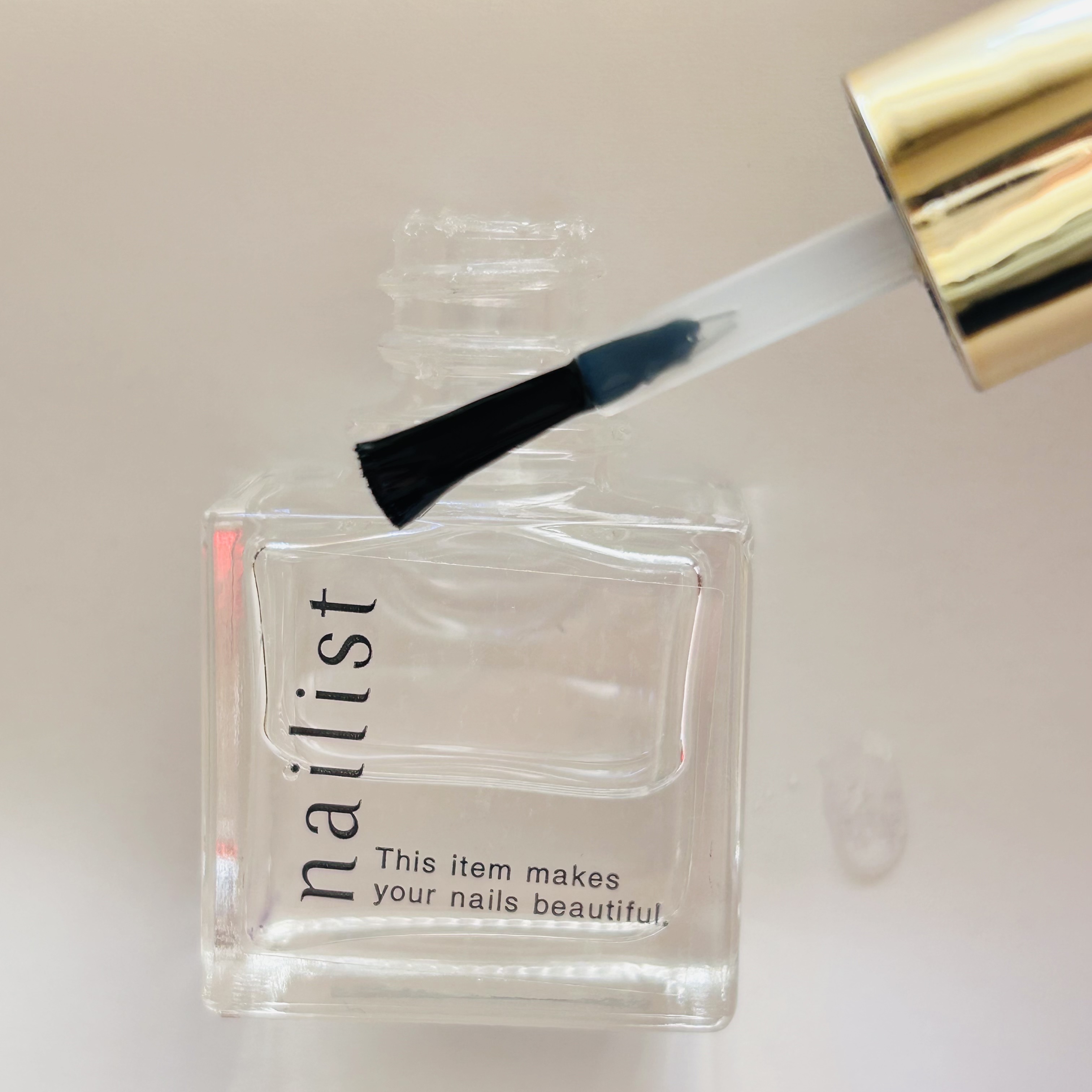 クイッククリスタルコートⅡ/ネイリスト/ネイルトップコートを使ったクチコミ（2枚目）