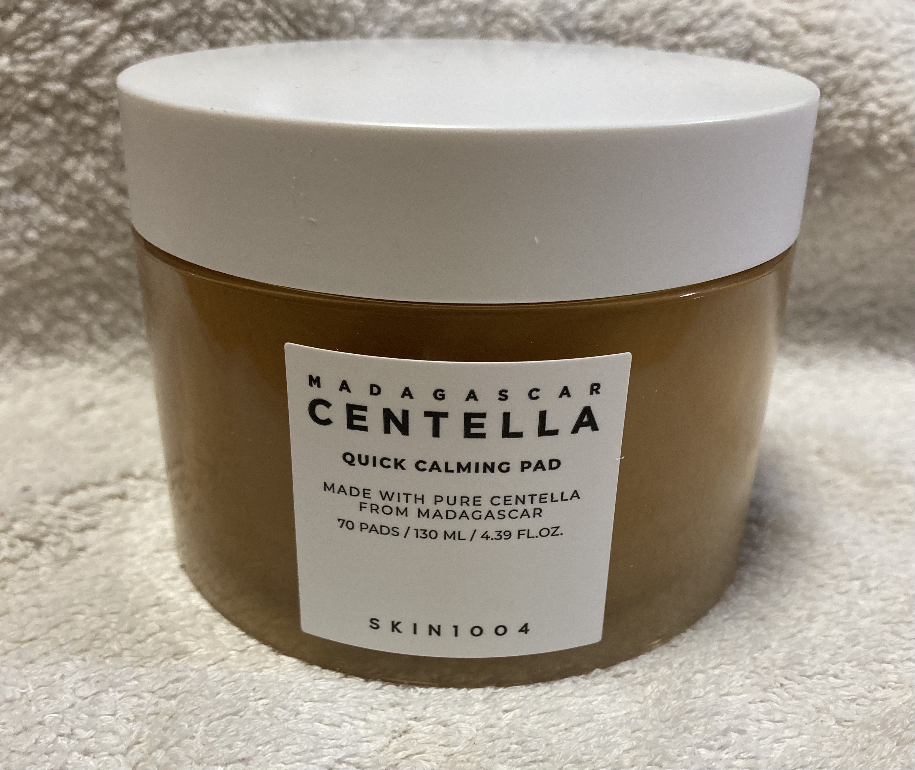 センテラ クイックカーミングパッド/SKIN1004/トナーパッドを使ったクチコミ（1枚目）